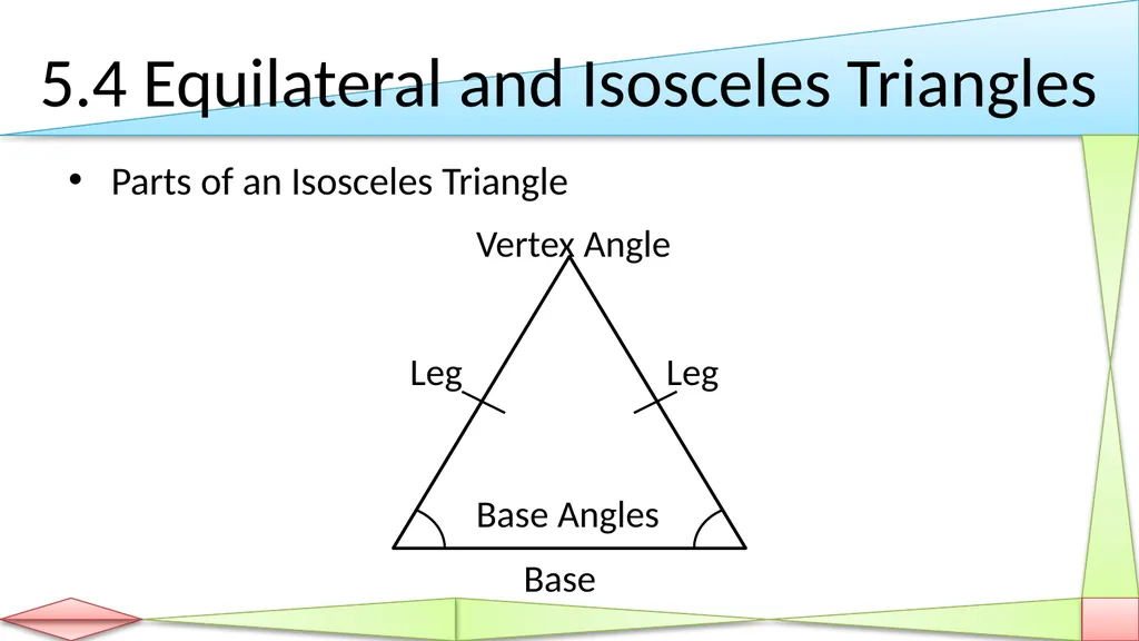 Congruent Triangles Geometry Chapter 5 This - slide 26 of 60
