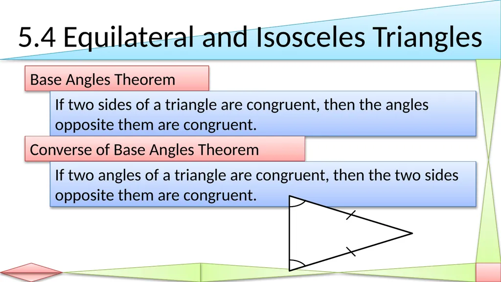 Congruent Triangles Geometry Chapter 5 This - slide 27 of 60