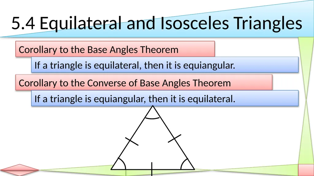 Congruent Triangles Geometry Chapter 5 This - slide 29 of 60