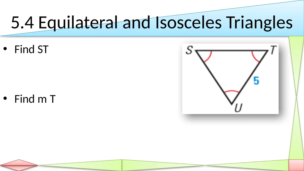 Congruent Triangles Geometry Chapter 5 This - slide 30 of 60