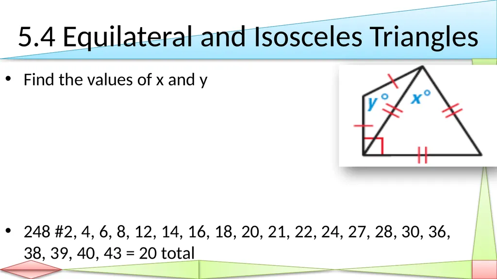 Congruent Triangles Geometry Chapter 5 This - slide 31 of 60