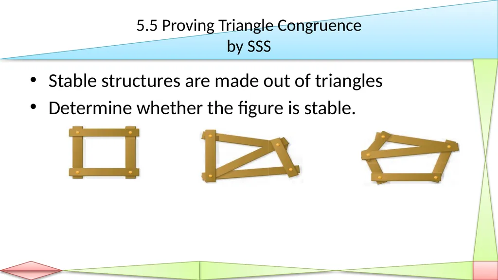 Congruent Triangles Geometry Chapter 5 This - slide 35 of 60