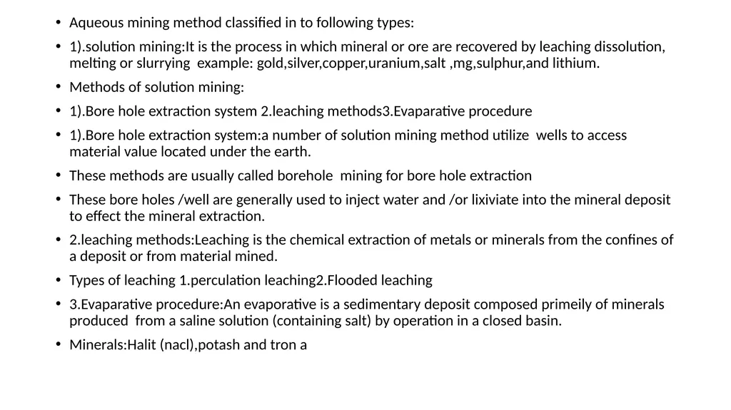 unit 1 PROSPECTING Prospecting is a very important - slide 47 of 60