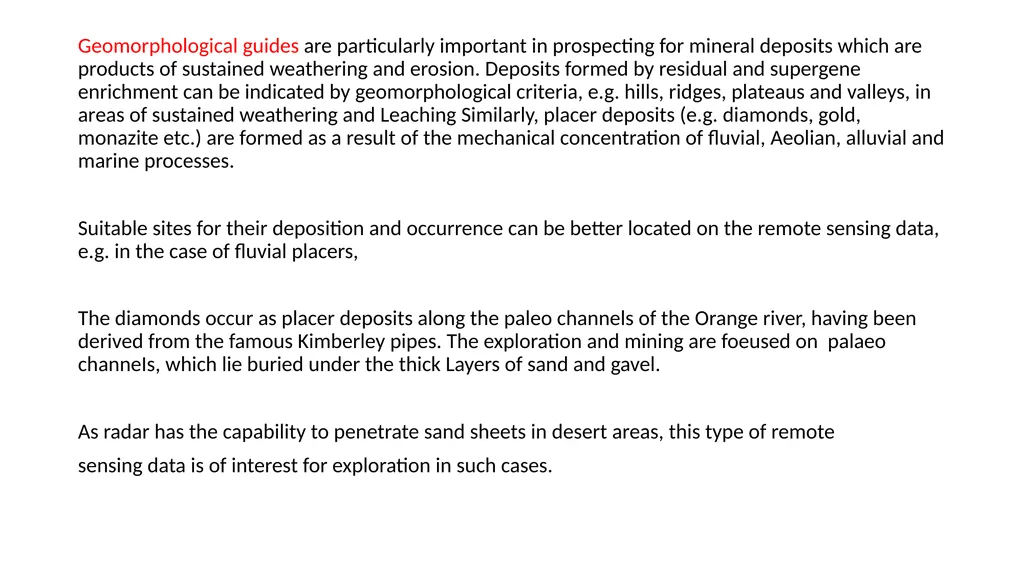 unit 1 PROSPECTING Prospecting is a very important - slide 58 of 60