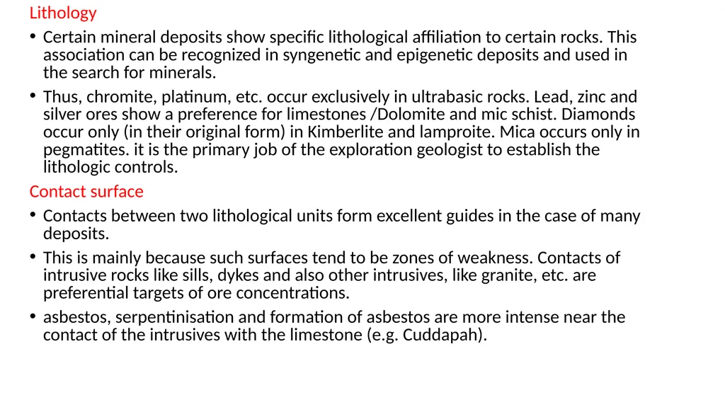 unit 1 PROSPECTING Prospecting is a very important - slide 57 of 60