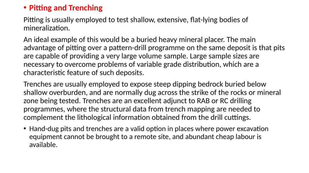 unit 1 PROSPECTING Prospecting is a very important - slide 34 of 60