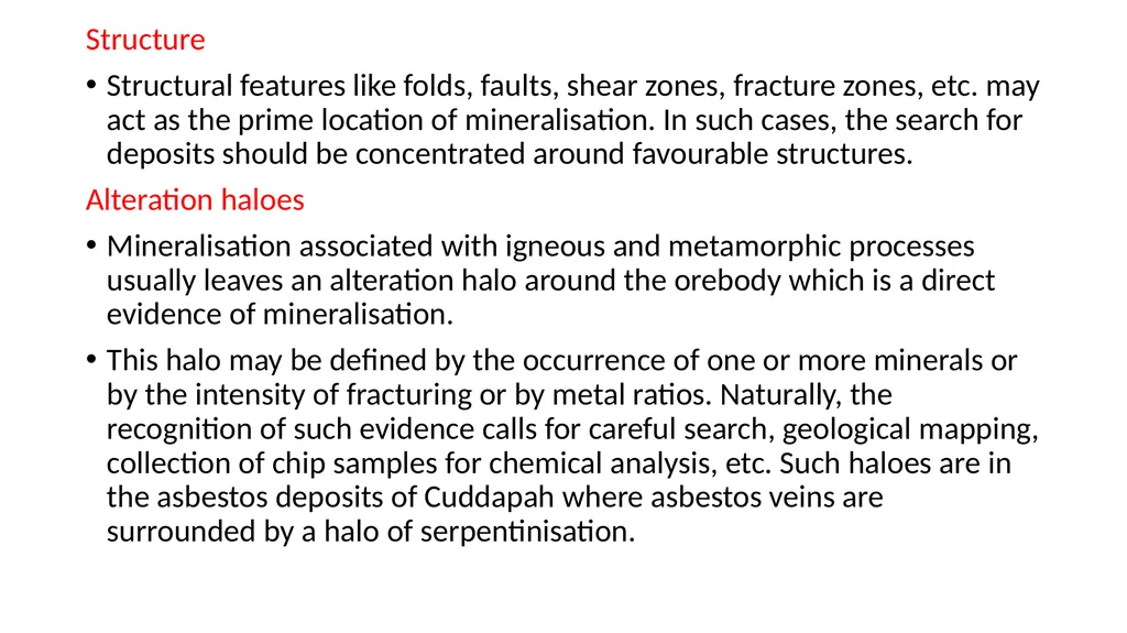 unit 1 PROSPECTING Prospecting is a very important - slide 13 of 60