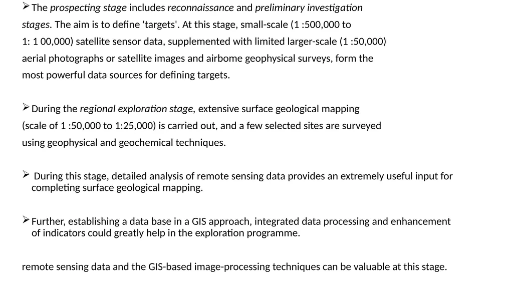 unit 1 PROSPECTING Prospecting is a very important - slide 54 of 60