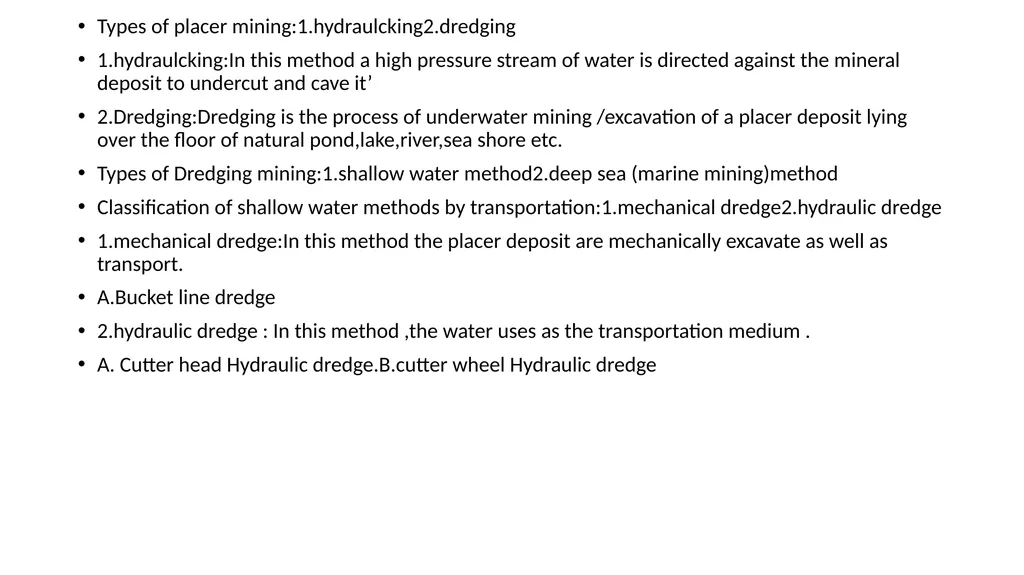unit 1 PROSPECTING Prospecting is a very important - slide 46 of 60