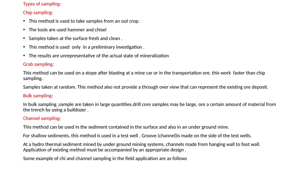 unit 1 PROSPECTING Prospecting is a very important - slide 33 of 60