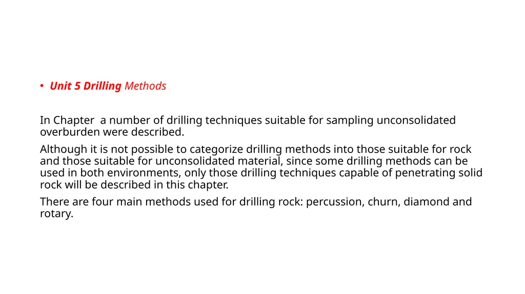 unit 1 PROSPECTING Prospecting is a very important - slide 35 of 60