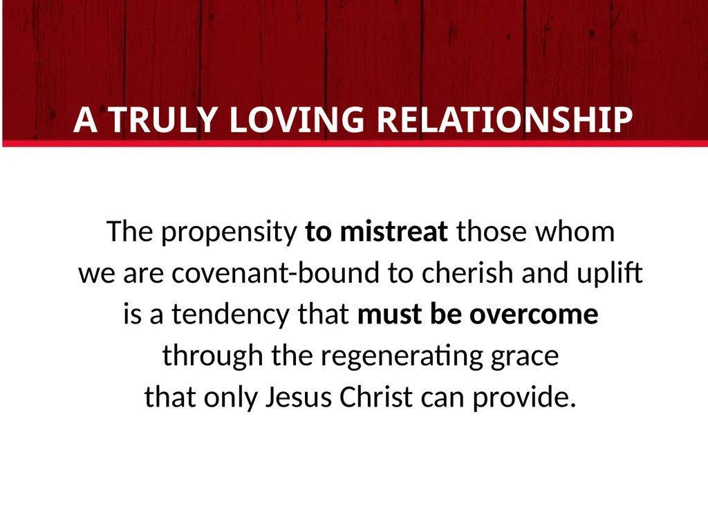 LEARNING to LOVE as HE LOVED by Nancy Wilson - slide 9 of 25