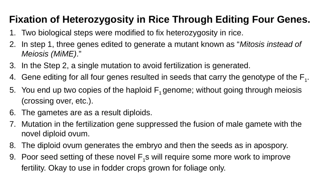 Lecture 1. Genetics (February 18) Lecture 2: - slide 109 of 110
