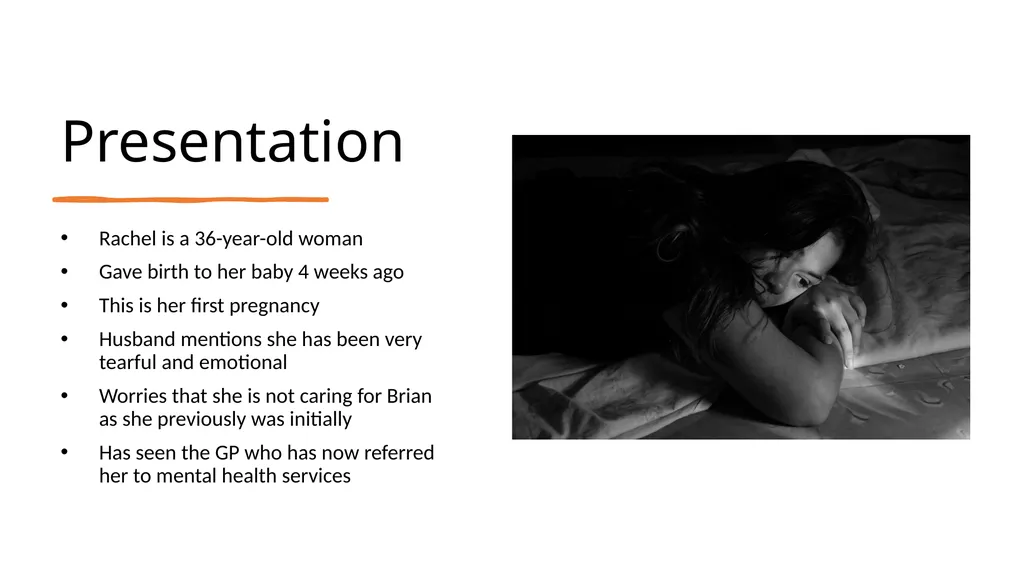 Postnatal depression Jumoke Ojo, CT3, RCH Aberdeen - slide 2 of 16