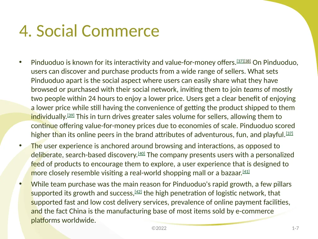 Internet Marketing Case Study Pinduodou 拼多多 - slide 7 of 21