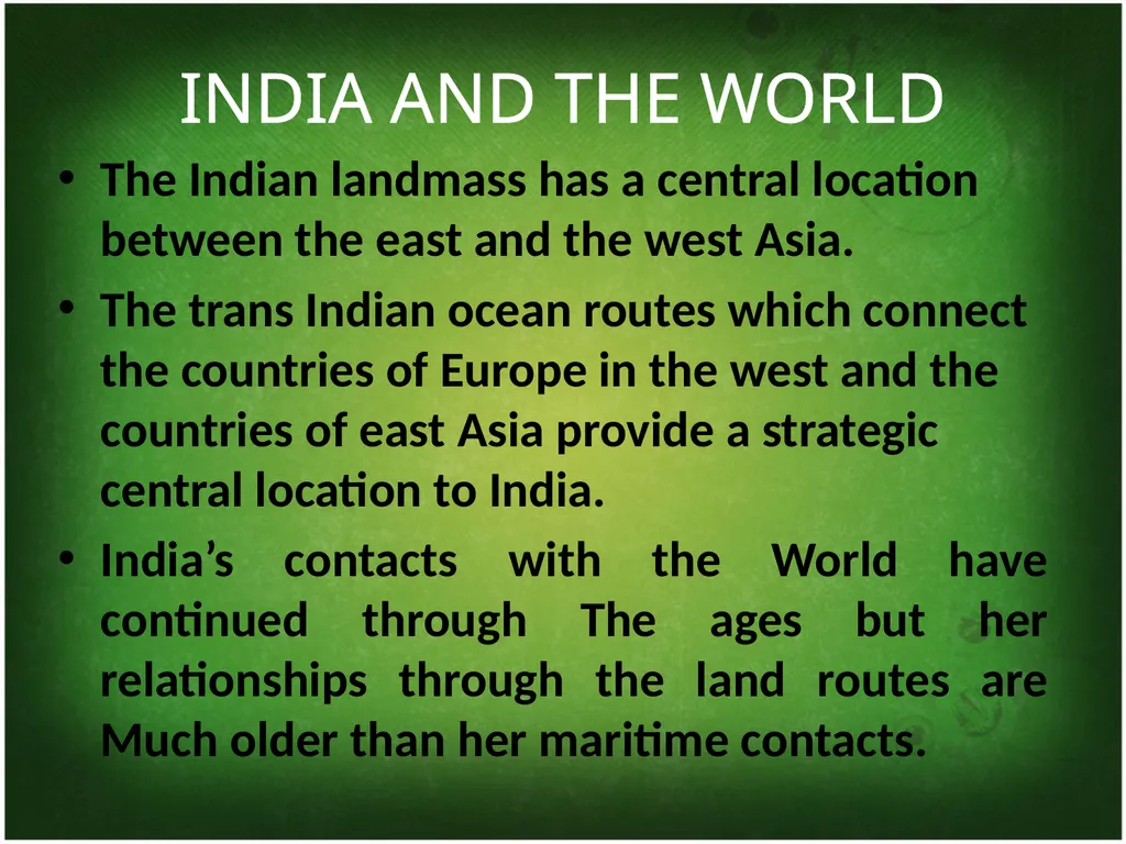 SOCIAL SCIENCE POWERPOINT PRESENTATION India size - slide 9 of 18