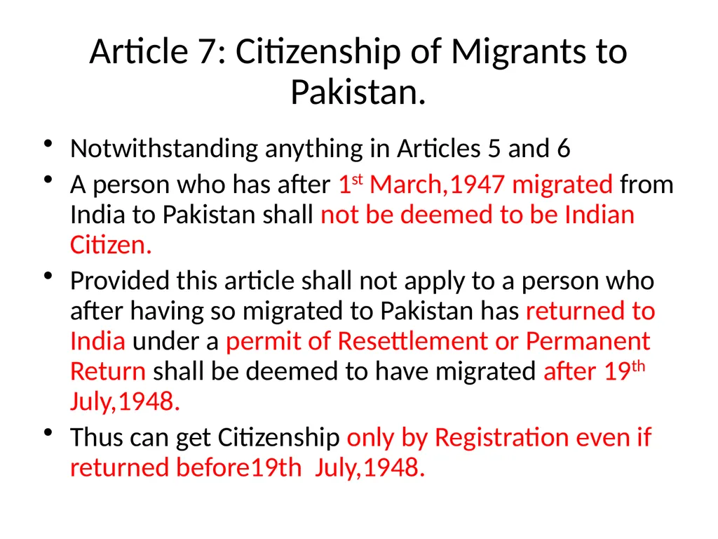 Online Course on Constitution of India Citizenship - slide 11 of 17