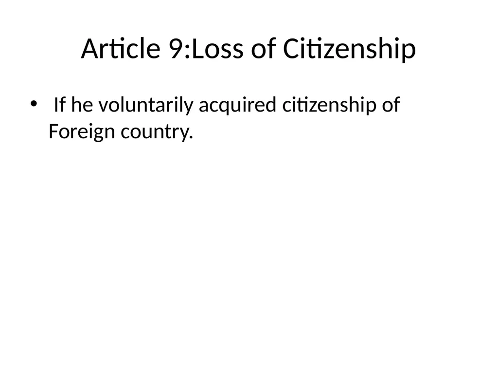 Online Course on Constitution of India Citizenship - slide 13 of 17