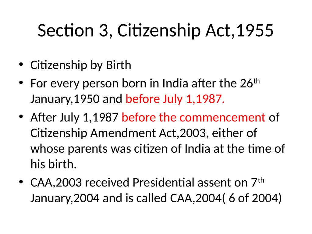 Online Course on Constitution of India Citizenship - slide 15 of 17