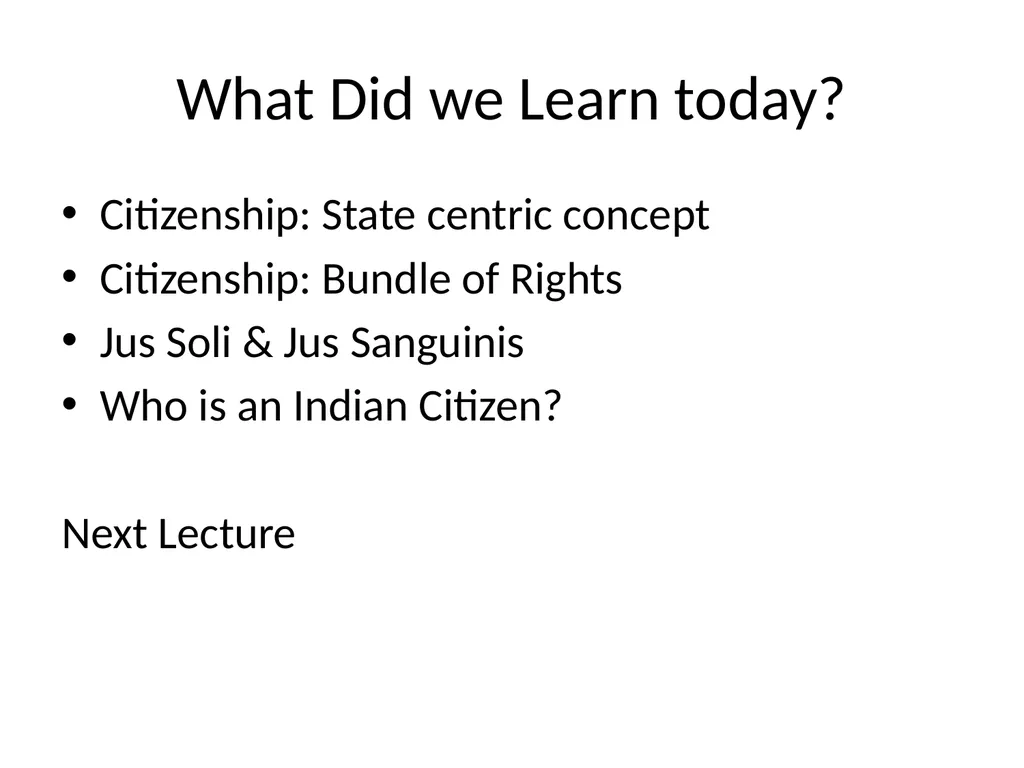 Online Course on Constitution of India Citizenship - slide 16 of 17