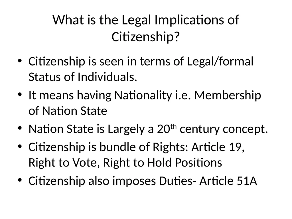 Online Course on Constitution of India Citizenship - slide 4 of 17