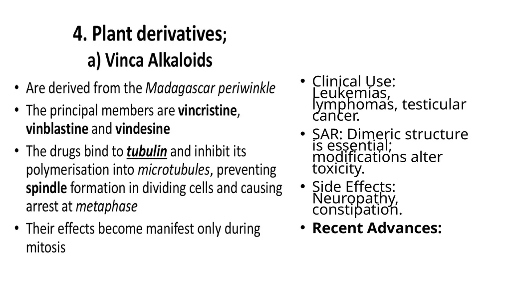 Antineoplastic agents By Dr Abdul Samad Salahuddin - slide 21 of 26