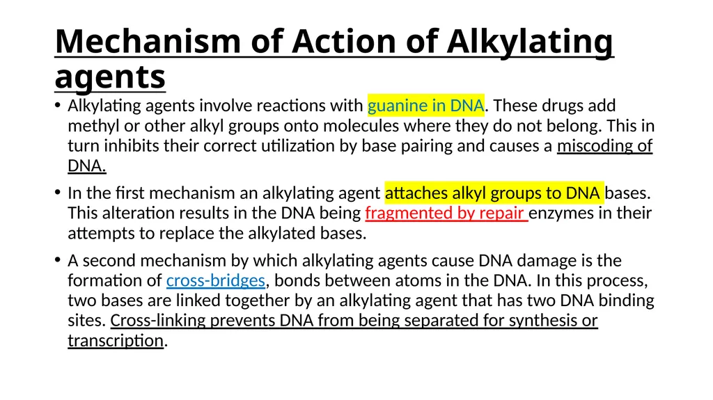 Antineoplastic agents By Dr Abdul Samad Salahuddin - slide 18 of 26
