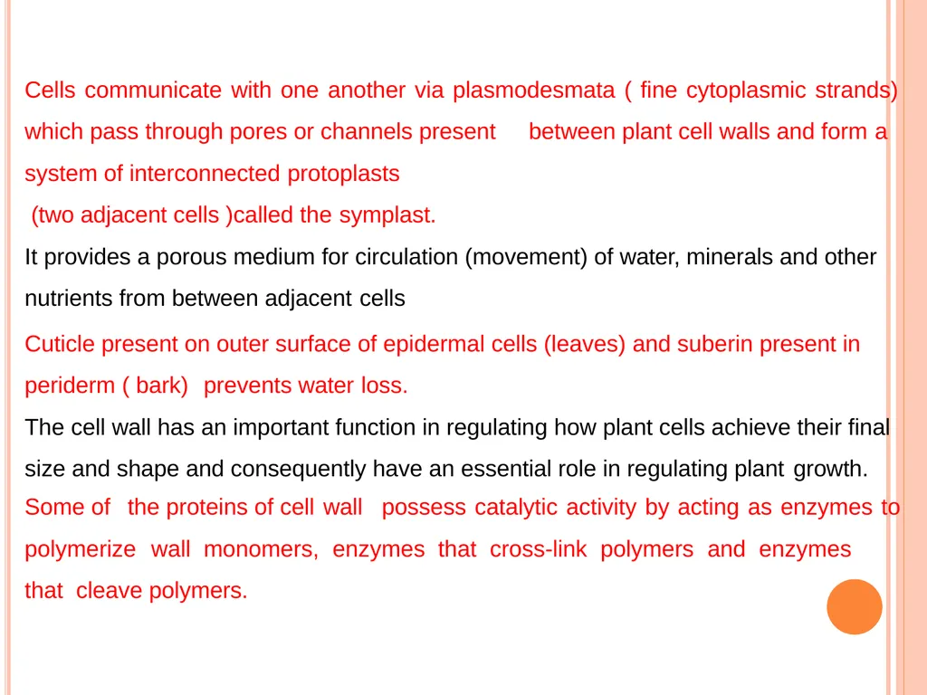 CELL WALL: STRUCTURE AND DYNAMICS INTRODUCTION - slide 36 of 41