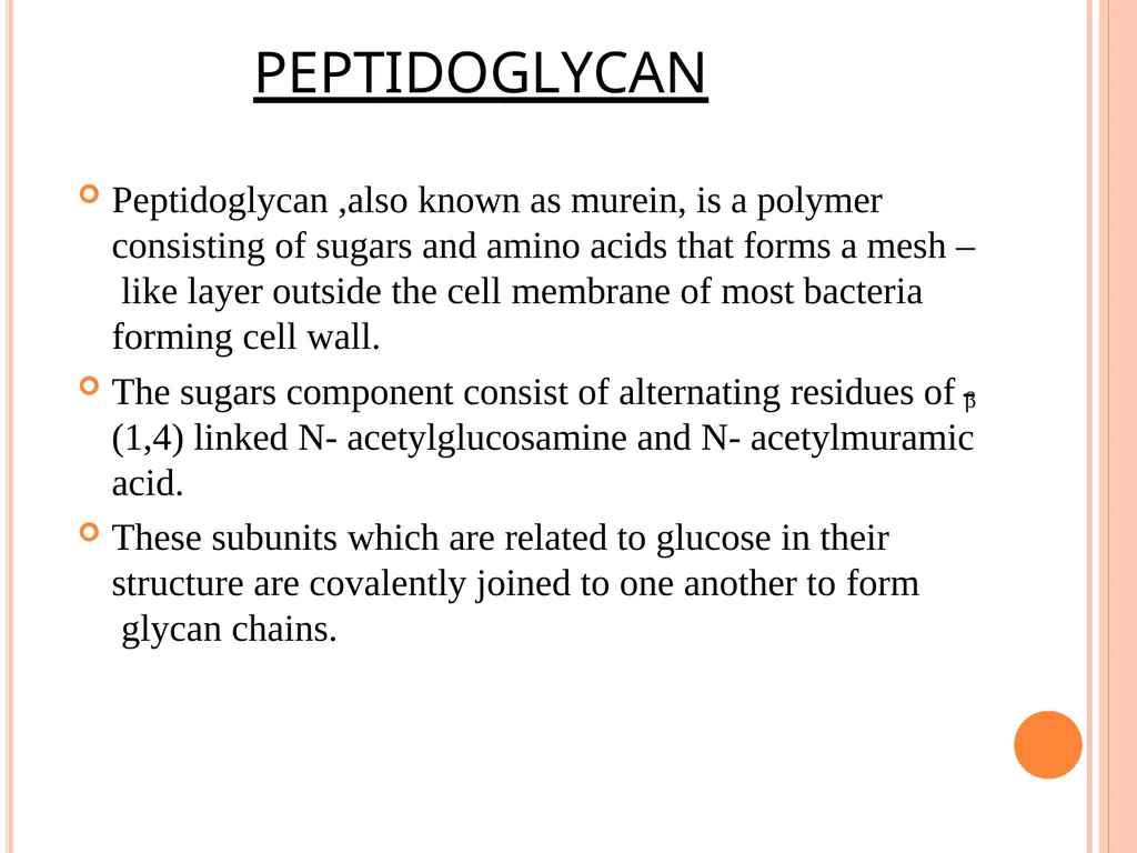 CELL WALL: STRUCTURE AND DYNAMICS INTRODUCTION - slide 6 of 41
