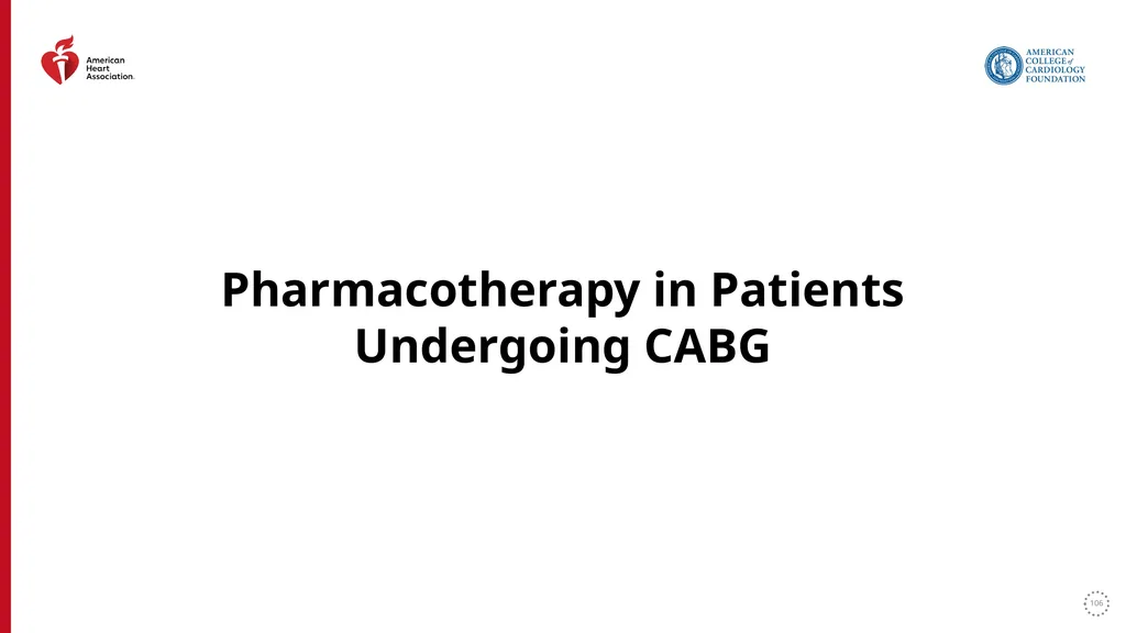 Endorsed by the Society for Cardiovascular - slide 106 of 129
