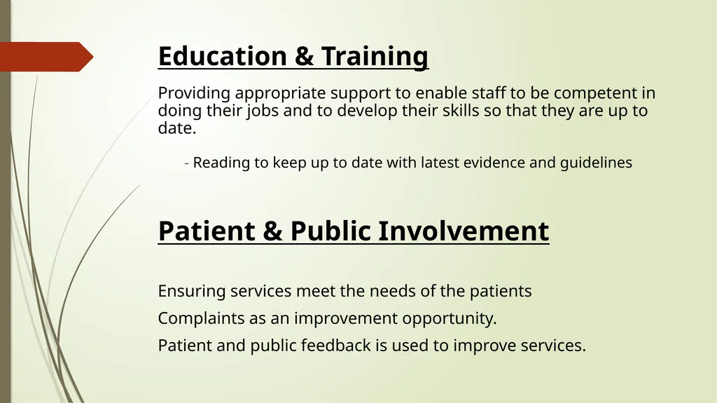 Monitoring and evaluation framework, clinical - slide 20 of 40