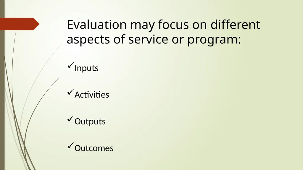 Monitoring and evaluation framework, clinical - slide 9 of 40