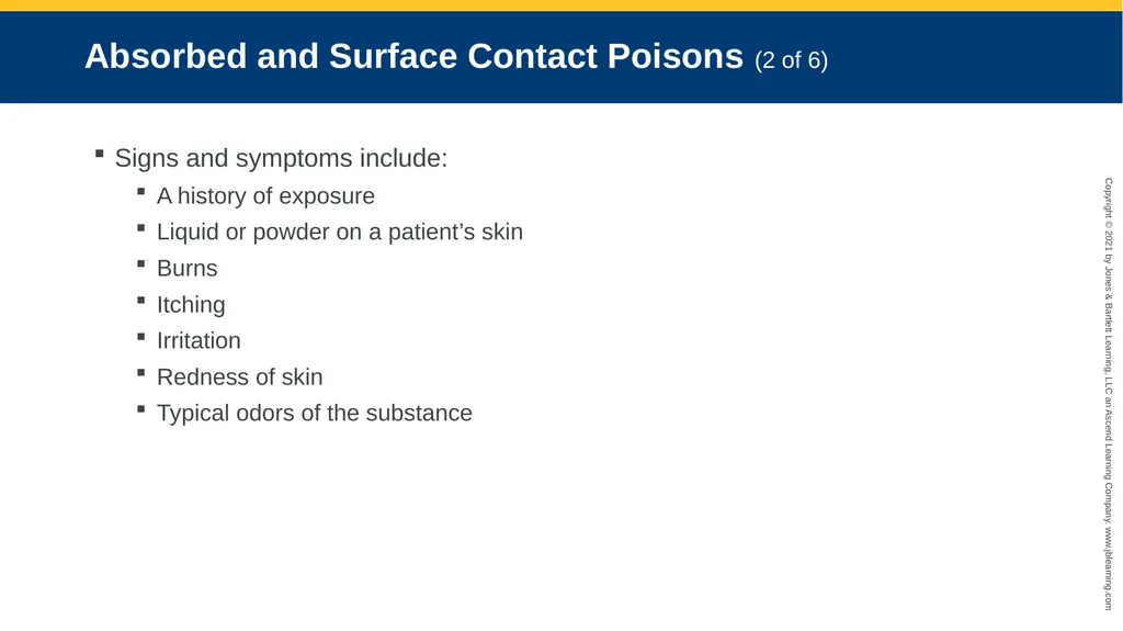 CHAPTER 22 Toxicology National EMS Education - slide 19 of 131