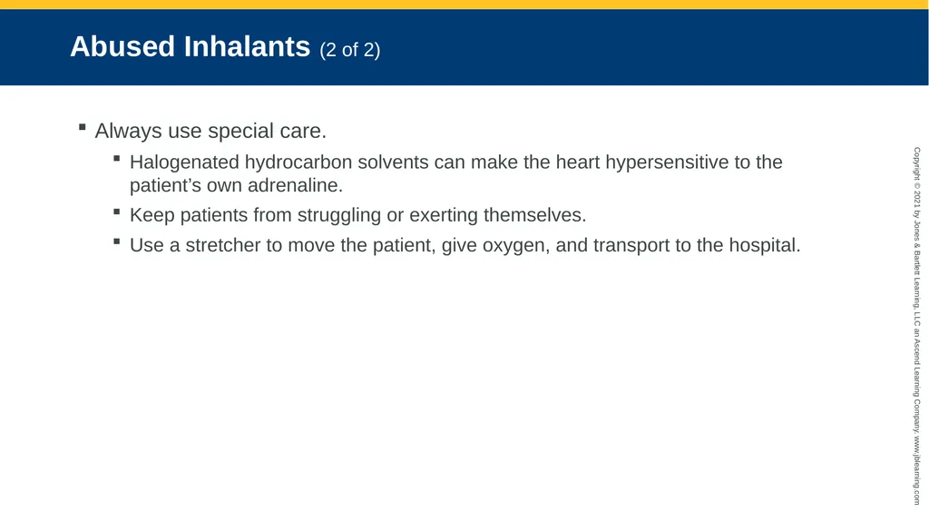 CHAPTER 22 Toxicology National EMS Education - slide 64 of 131