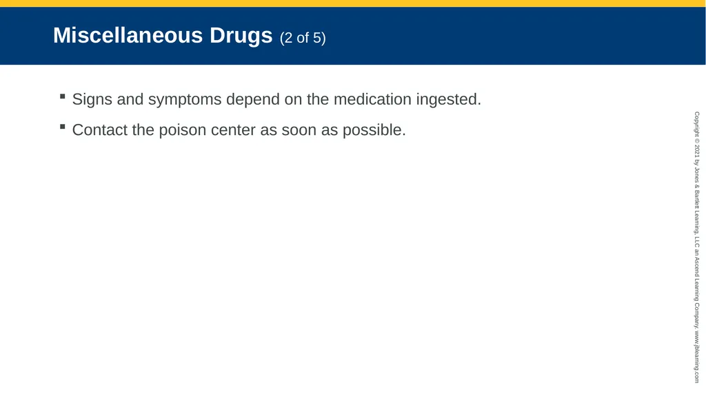 CHAPTER 22 Toxicology National EMS Education - slide 88 of 131