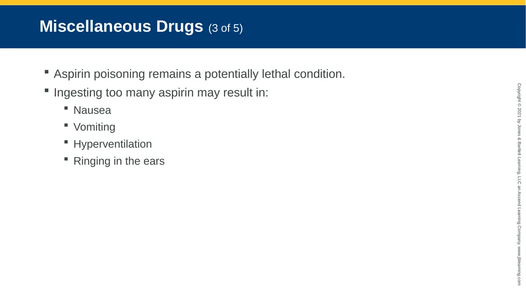 CHAPTER 22 Toxicology National EMS Education - slide 89 of 131