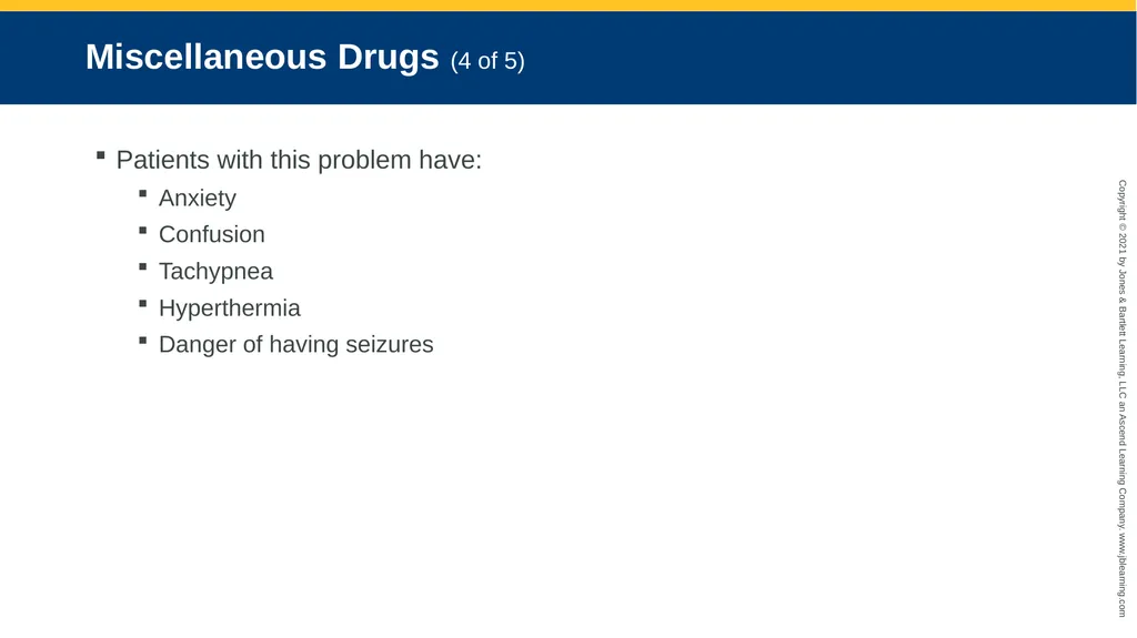 CHAPTER 22 Toxicology National EMS Education - slide 90 of 131