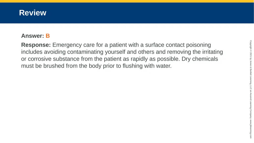 CHAPTER 22 Toxicology National EMS Education - slide 109 of 131