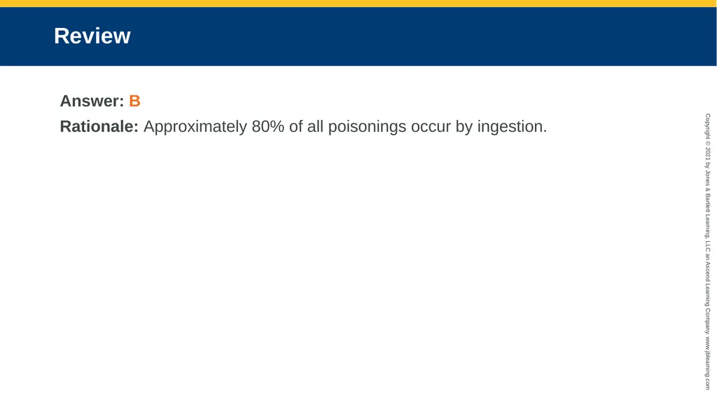CHAPTER 22 Toxicology National EMS Education - slide 112 of 131