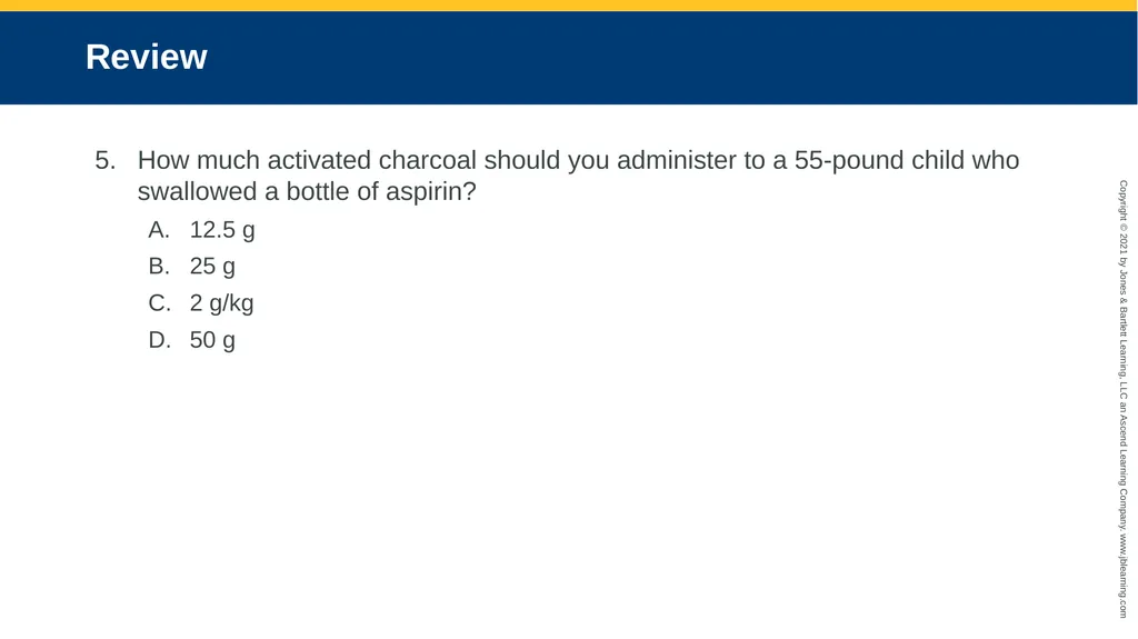 CHAPTER 22 Toxicology National EMS Education - slide 114 of 131