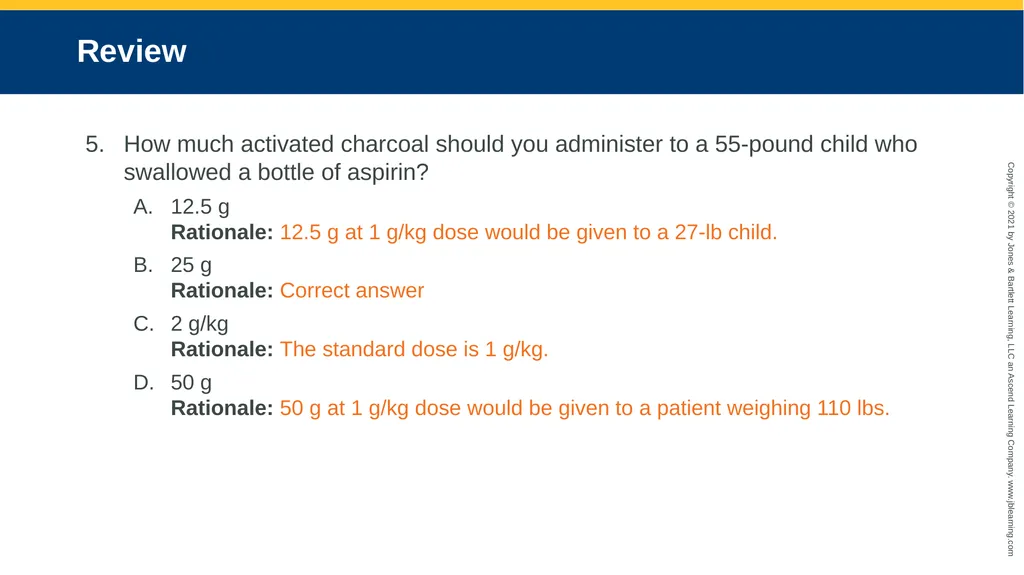 CHAPTER 22 Toxicology National EMS Education - slide 116 of 131