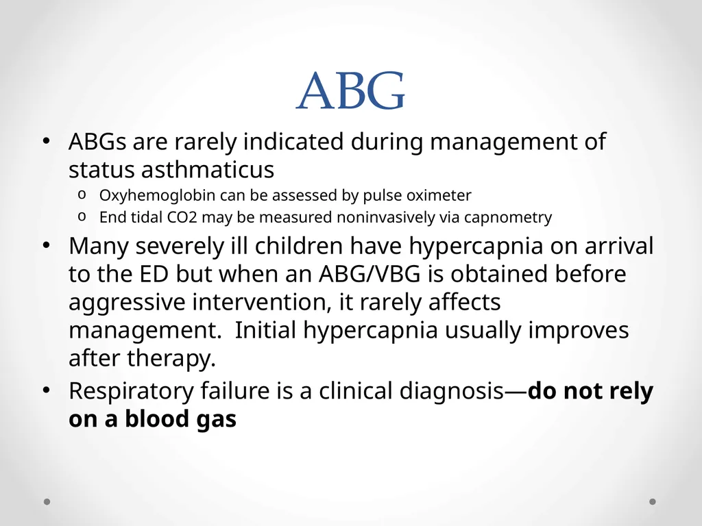 Status Asthmaticus in the Pediatric Emergency - slide 38 of 66