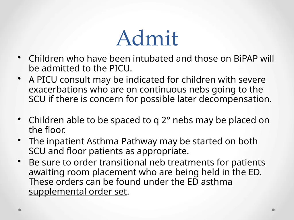 Status Asthmaticus in the Pediatric Emergency - slide 57 of 66