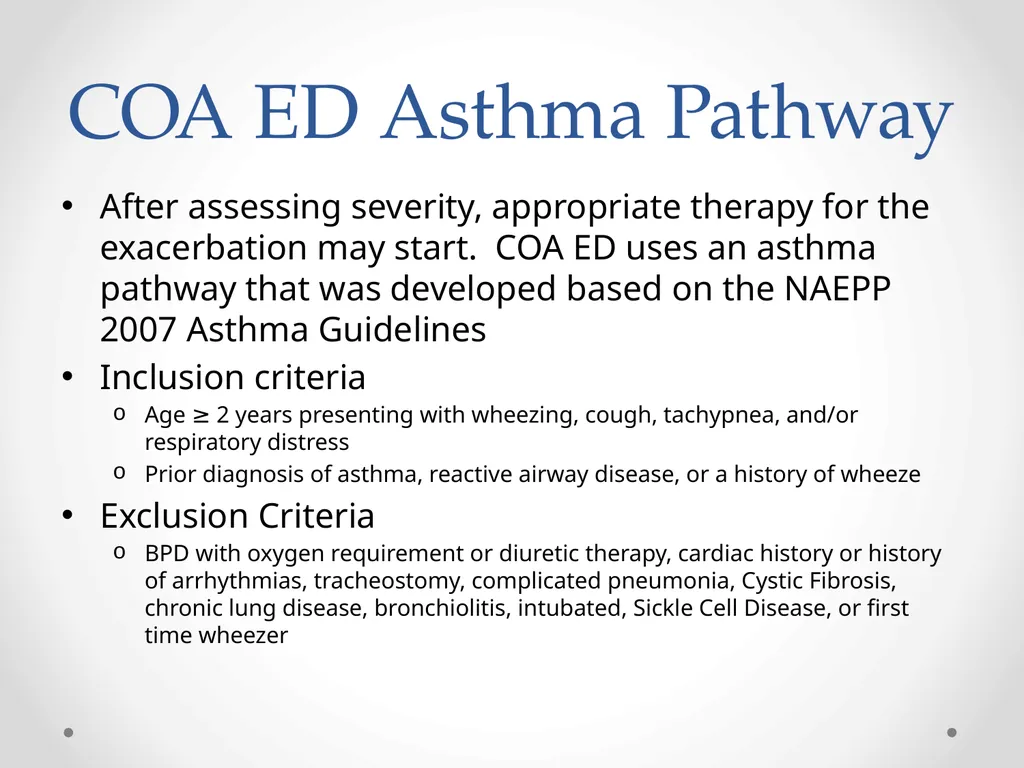 Status Asthmaticus in the Pediatric Emergency - slide 21 of 66