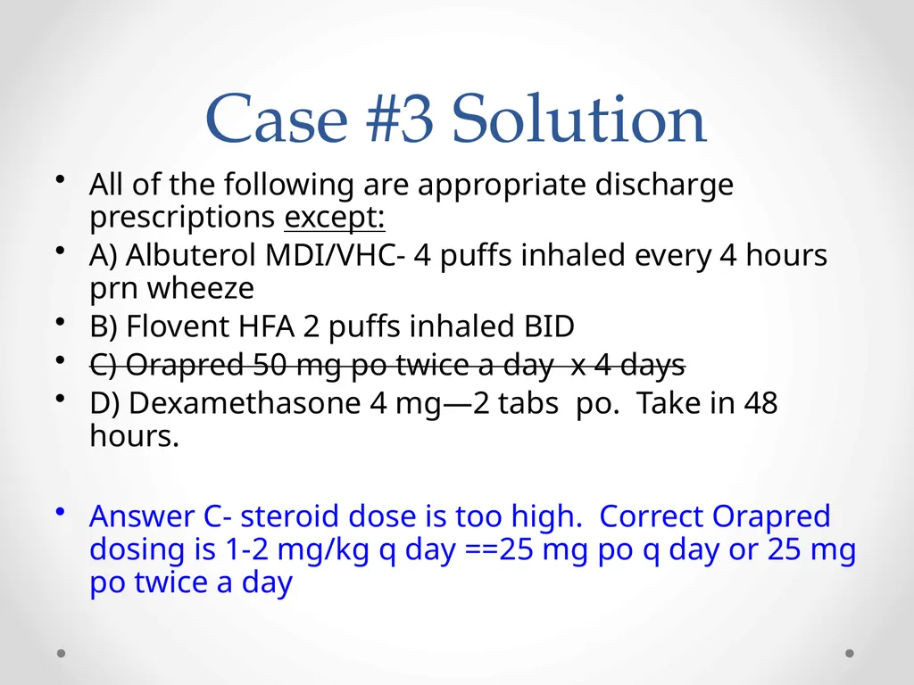 Status Asthmaticus in the Pediatric Emergency - slide 62 of 66