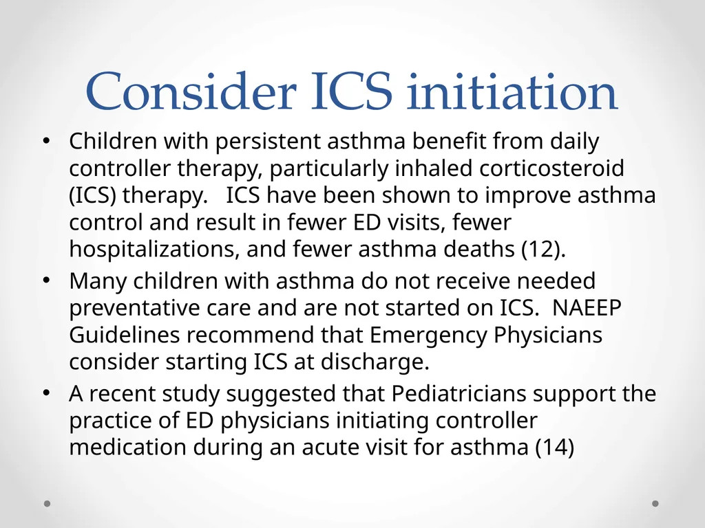 Status Asthmaticus in the Pediatric Emergency - slide 60 of 66