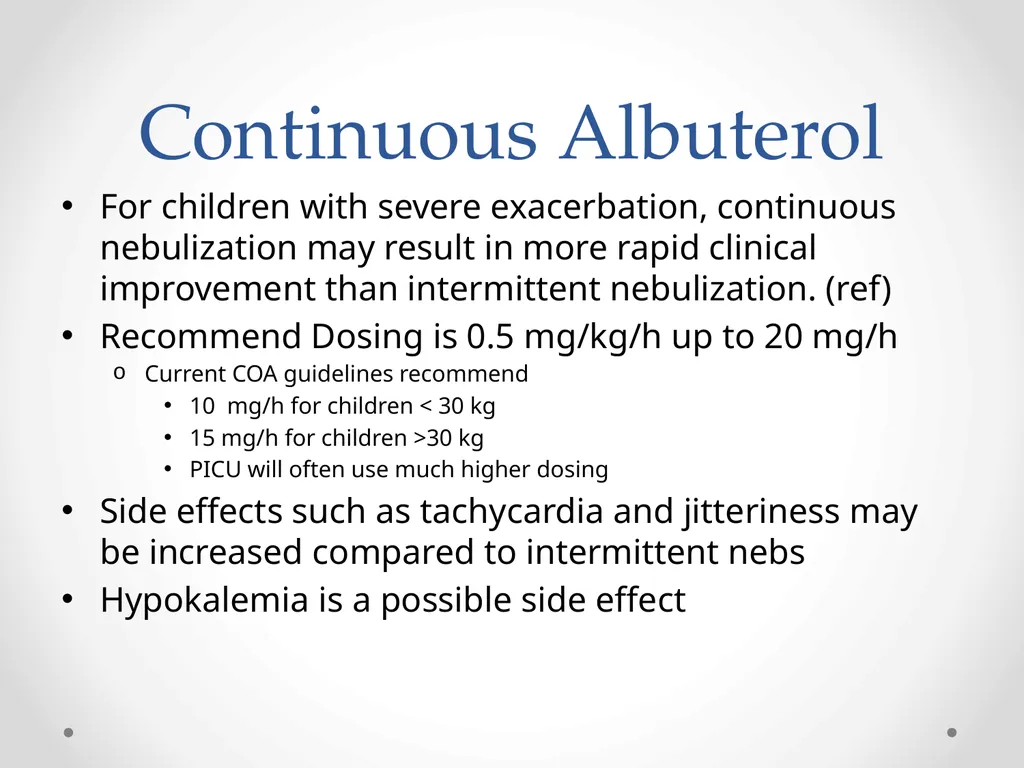 Status Asthmaticus in the Pediatric Emergency - slide 34 of 66