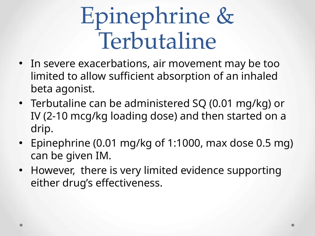Status Asthmaticus in the Pediatric Emergency - slide 36 of 66