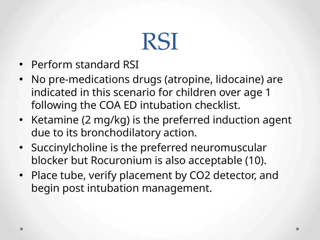 Status Asthmaticus in the Pediatric Emergency - slide 50 of 66