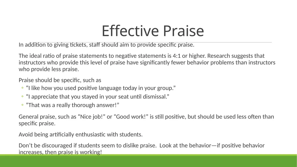 School-Wide Positive Behavior Interventions and - slide 28 of 38